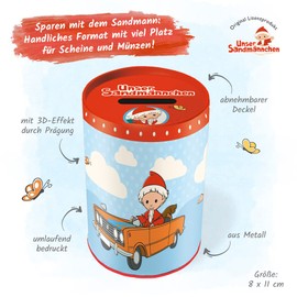 Trötsch Unser Sandmännchen Spardose Sandmännchen: Sparbüchse Spardose Geldbüchse