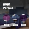 Fitted Sheets 25CM Extra Deep Percale - Purple - King