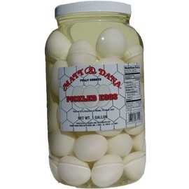 Pickled White Eggs - Gallon