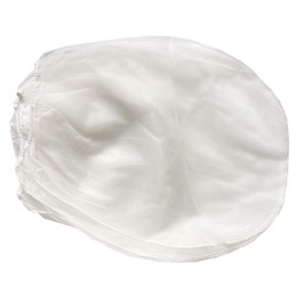 5 Gallon Regular Fine Mesh Bag Strainer, Elastic Top Paint Strainer, Super Tuff White Bag Filters for Use with Paint Guns and Sprayers or Gardening (10)