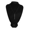 Breathing Necklace Reducing Stress Whistle Shape Steel Meditation Anxiety Necklace