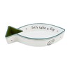 Mud Pie Lake Fish Chip and Dip, 7 1/2" x