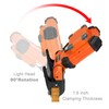 LOVORK LED Rechargeable Work Light with Clamp, 15W 2000LM Portable
