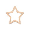 Unfinished Wood for Crafts - Star Outline Shape - Large