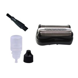 Practical Shaver Replacement Blade Foil Head w/Razor Shaver Oil+ Clean Brush For B-raun Series 3 21B 32B 3090cc 3050cc 3040s 3000S 3020S 3040S 3080S 350CC 370CC 390CC,Cruzer6 …
