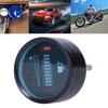 LED Fuel Meter Gauge Indicator 52mm Dia 12V Adjustable Resistance
