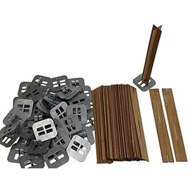 Cross Wooden Wicks for Candle Making,75pcs Crackling Wood Candle Wicks for Candles (25 Sets)