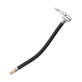 Tabanzhe Tire Inflator Extension Tube Tyre Pump Quick Inflation Chuck Adapter Hose Quick-inflation Clip Connector High-pressure Tube Car Motorcycle Maintenance Accessories (23CM)