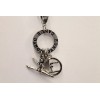 Dance Themed Pendant Necklace; I Love Dance; Dance Mom