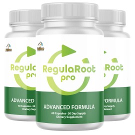 Pelican Vitamins RegulaRoot Pro- Digestive Support- 3 Bottles- 180 Capsules