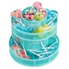 Annova Mesh Desk Organizer Rotate with 5 Compartments Round Spinning