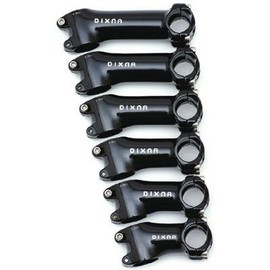 DIXNA V23P017 Lead Stem, 1.0 inches (25.4 mm), 73°, Color/Stem Length, Polished Black/3.9 inches (100 mm), Polished Black