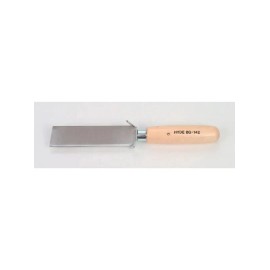 Hyde Tools 60510 Square Point Knife, Safety Wood Handle