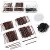 CAABISO 400PCS Hair Pins Bobby Pins Kit, 100 U Shaped