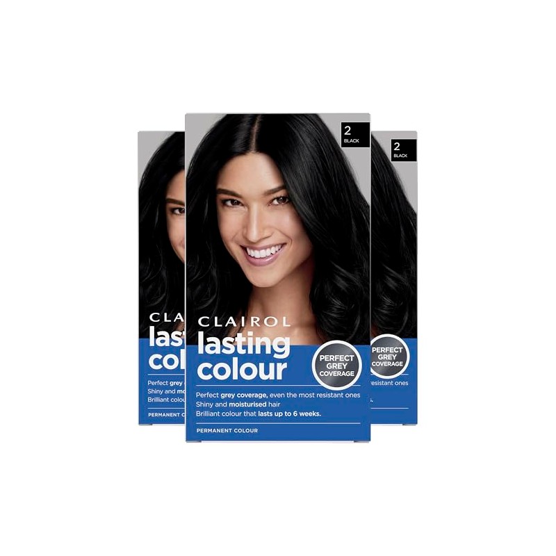 Clairol Lasting Colour Permanent Hair Dye | Ideal Grey Coverage