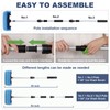 NAVAPAL Car Wash Brush with Long Handle for Car Truck
