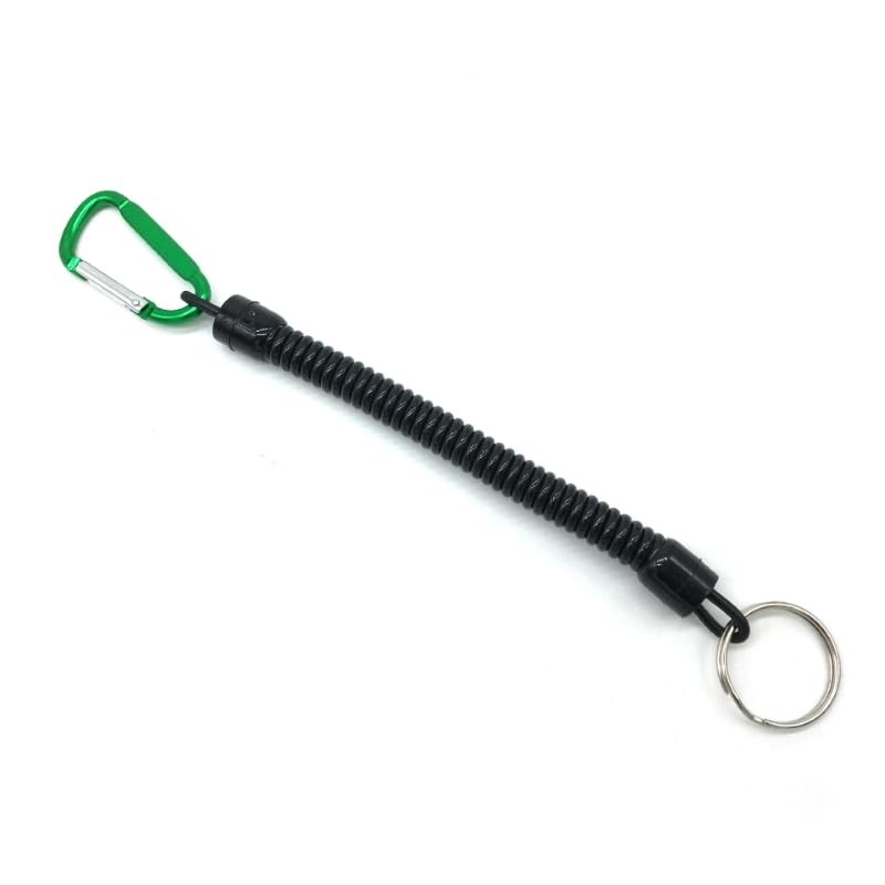Plus Nao Spiral Key Chain, Key Ring, Carabiner, Spring Cord