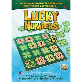TIKI Editions - Lucky Numbers Extension 5e Joueur - Quand le Sudoku Rencontre le Loto - Jeu Familial Pour 1 à 5 joueurs à partir de 8 ans - TIKILNEXT2