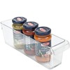 Rotho Loft fridge organizer, plastic (SAN), transparent, size S: 1.6