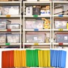 60 Pieces Magnetic Sheets, 5 Colors x 12 Sheets, Strong