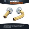 V VELAMEIS Engine Coolant Radiator Line Quick Connector for Nissan
