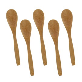 Tableware East Oval Natural Spoon (Bamboo) Bamboo Cutlery Set of 5