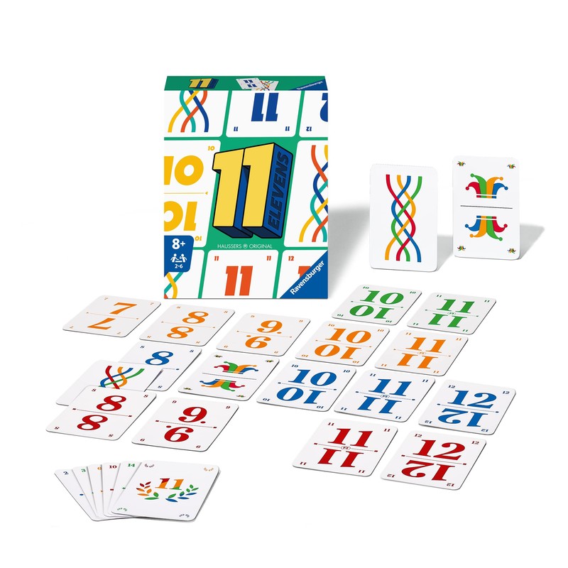 Ravensburger - Elevens - Family Board Game - Classic Card