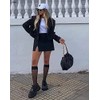 Women Sheer Knee High Stockings 20 Denier (3PCS One Size,
