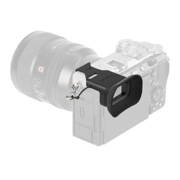 SMALLRIG A7CII A7CR - Visor de cámara con cordón pequeño,