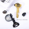 Sanrenmu EDC Multifunction Tool with Bottle Opener Screwdriver Wheel Spoke