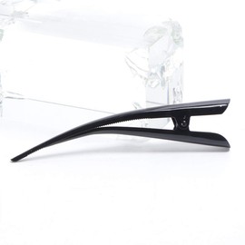 Frcolor Beak Clip Large Hair Clip Bangs Duckle Clip Pin Hair Clip Salon Hair Accessories Set of 3 (Black)