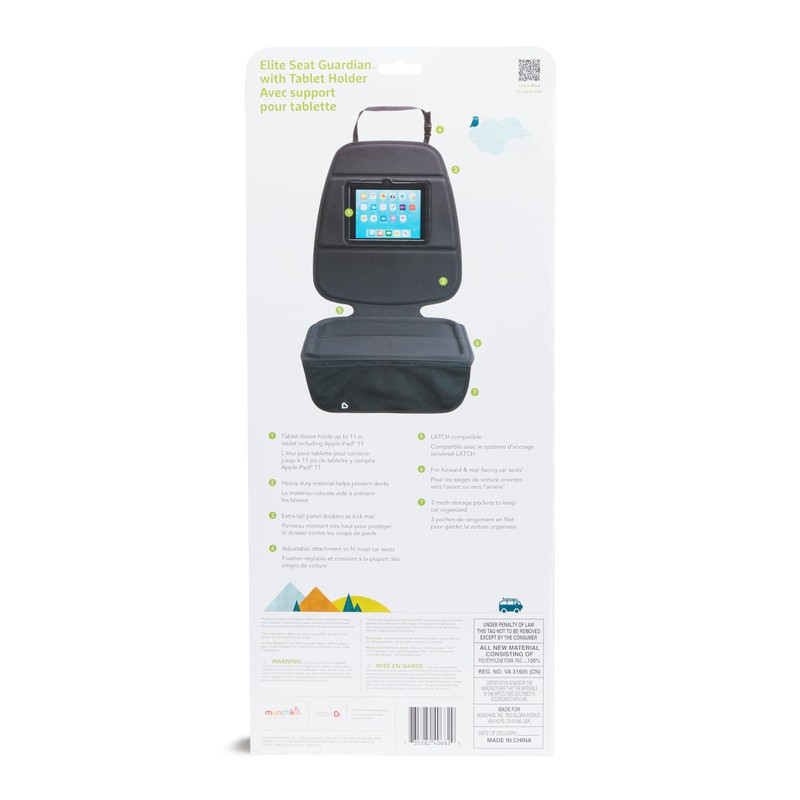 Munchkin® Elite Seat Guardian™ Child Car Seat Protector with Tablet