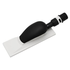 Hand Sanding Block, Sanding Disc Holes, Dust Extraction Sanding Sponge Pad Dust-free Hand Sander with Handle, Hand Dust Extraction Block Dust