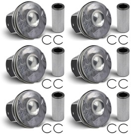 COPACHI 6x Engine Piston Rings LR062617 LR041639 Fits for Jaguar F-Pace XE Land Rover Discovery 3.0L