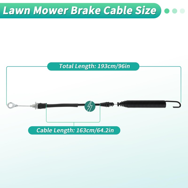 X AUTOHAUX No.946-05250/746-05250 Blade Control Cable for Cub Cadet for