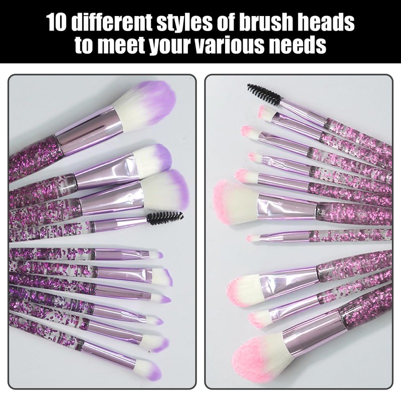 20 Pieces Makeup Brushes, 1 Piece Foldable Makeup Brush Cleaning