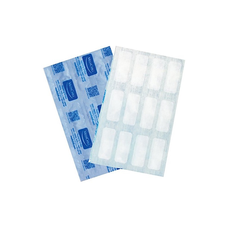 Medichill MCHP6 Reusable Ice Packs, 13 x 22 cm, 100-Piece,