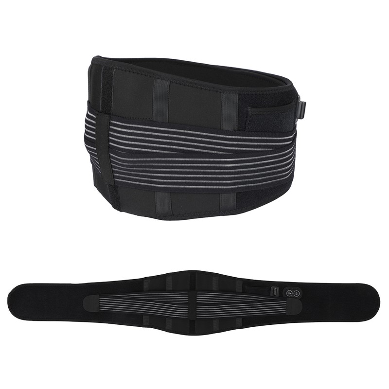 New heating vibration physiotherapy waist Black codes (suitable for waist