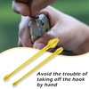 Plastic Hook Disgorger Hook Remover Tool 4PCS Fishhook Dehooker Unhooking