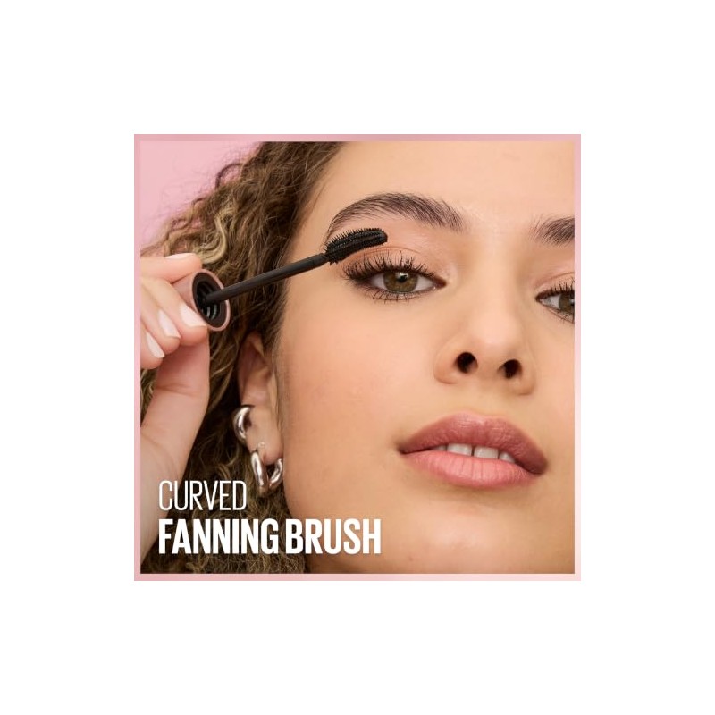 Maybelline Lash Sensational Washable Mascara, Lengthening and Volumizing for a