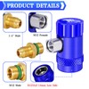 R1234yf Adapter, Adjustable 1234yf Adapter, High/Low Pressure Side R1234yf Quick