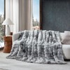 Coma Inducer Snowball Chunky Bunny King Blanket - Monsoon Gray