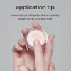 glow not dry concealer #light #rosysalmon, covers under-eye circles &