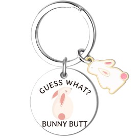 Bunny Keychain Kawaii Bunny Gifts Stuff Bunny Mom Rabbit Keychain for Bunny Lovers Bunny Gifts for Women Bunny Themed Gifts Rabbit Gifts for Rabbit Lovers Easter Gifts for Teens Rabbit Gifts for Women