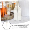Mikinona Nozzle Pump Syrup Squeezer 3pcs Plastic Gallon Pump Dispenser
