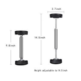 ZH-ZHENGHENG Sink Support-Adjustable Stainless Steel Support Strip, Sink Legs for Kitchen Sink Repair 2-Piece