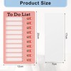 Pack of 4 Memo Checklist Boards, To Do List Checklist