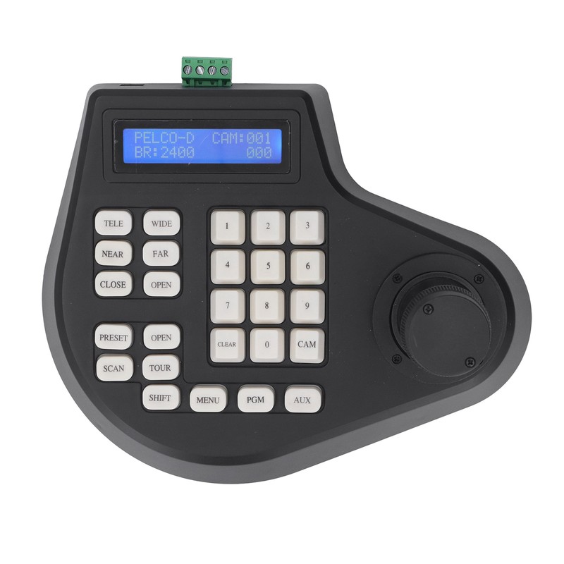 PTZ Pan Tilt Keyboard Controller Analog Coaxial Dome Camera Controller