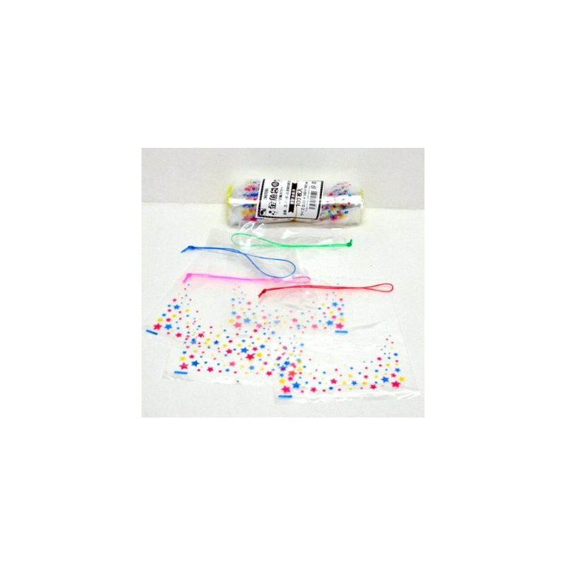 Super Ball Gingyosuku Take-away Bag with Star Pattern 100 Pack