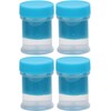 Limpiador de pinzas, 4PCS 25ml Limpiador de pinzas pestañas con